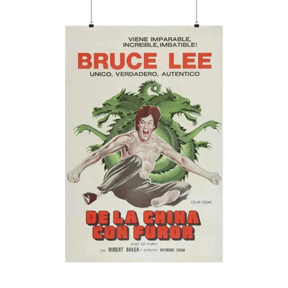FIST OF FURY (2) 1972 - Paper Movie Poster 24″ x 36″ Matte - The Sticker Space
