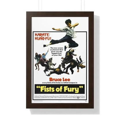 FIST OF FURY (3) 1972 - Framed Movie Poster - The Sticker Space