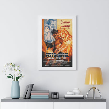 FISTS OF STEEL 1989 - Framed Movie Poster-The Sticker Space