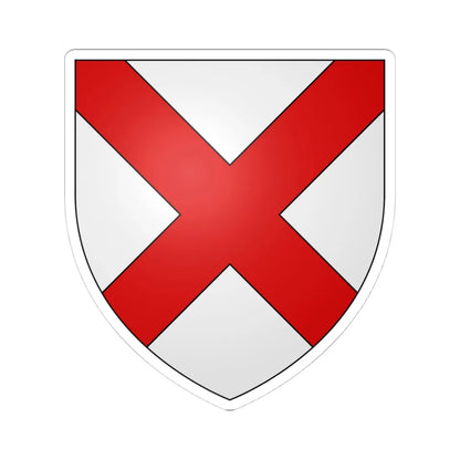 FitzGerald arms (Ireland) (Coat of Arms) STICKER Vinyl Kiss-Cut Decal 4 Inch White - The Sticker Space