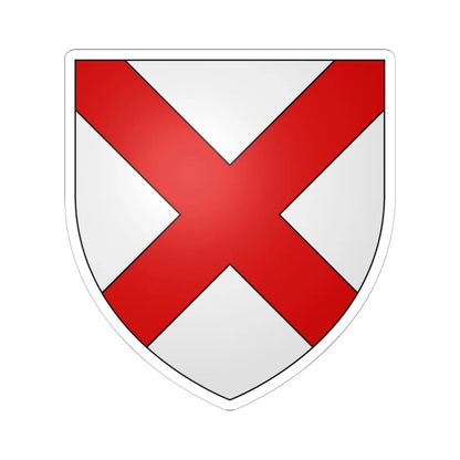 FitzGerald arms (Ireland) (Coat of Arms) STICKER Vinyl Kiss-Cut Decal 6 Inch White - The Sticker Space