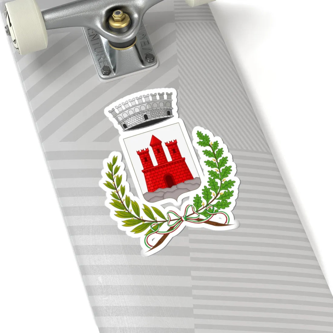 Fiumalbo-Stemma (Italy) (Coat of Arms) STICKER Vinyl Kiss-Cut Decal - The Sticker Space