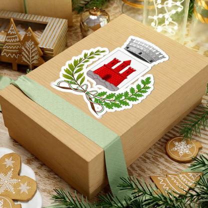 Fiumalbo-Stemma (Italy) (Coat of Arms) STICKER Vinyl Kiss-Cut Decal - The Sticker Space