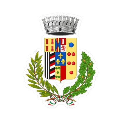 Fiumedinisi-Stemma (Italy) (Coat of Arms) STICKER Vinyl Kiss-Cut Decal 2 Inch White - The Sticker Space