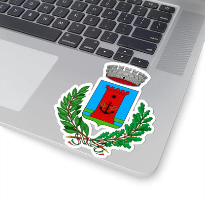 Fiumicino-Stemma (Italy) (Coat of Arms) STICKER Vinyl Kiss-Cut Decal - The Sticker Space
