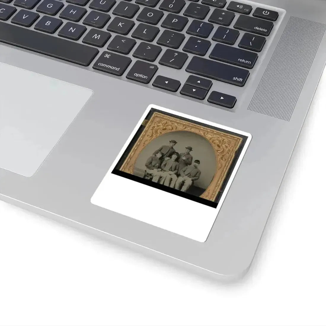 Five Unidentified Soldiers in Union Uniforms (U.S. Civil War) STICKER Vinyl Kiss-Cut Decal - The Sticker Space