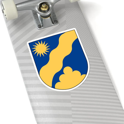 Fjällsjö vapen (Sweden) (Coat of Arms) STICKER Vinyl Kiss-Cut Decal - The Sticker Space