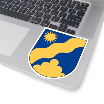 Fjällsjö vapen (Sweden) (Coat of Arms) STICKER Vinyl Kiss-Cut Decal - The Sticker Space