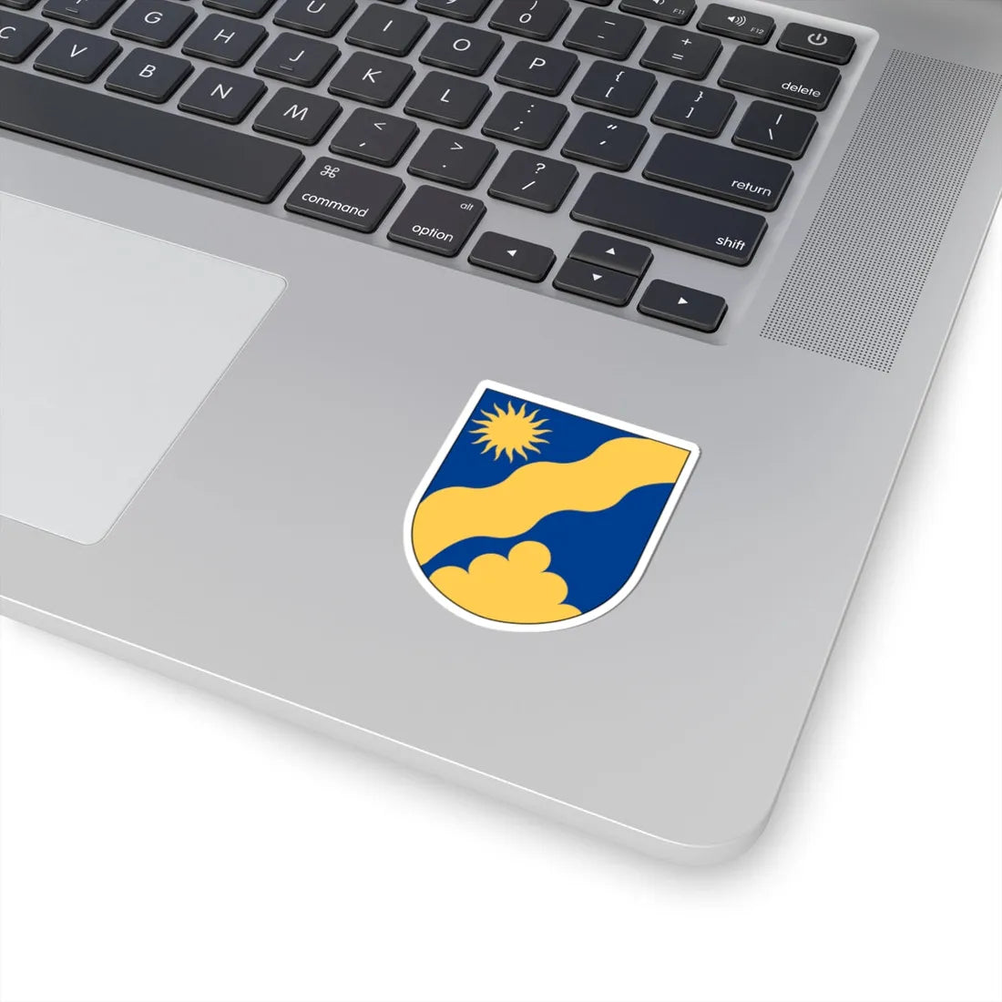 Fjällsjö vapen (Sweden) (Coat of Arms) STICKER Vinyl Kiss-Cut Decal - The Sticker Space