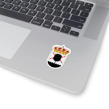 Fjärde minkrigsflottiljen vapen (Sweden) (Coat of Arms) STICKER Vinyl Kiss-Cut Decal - The Sticker Space