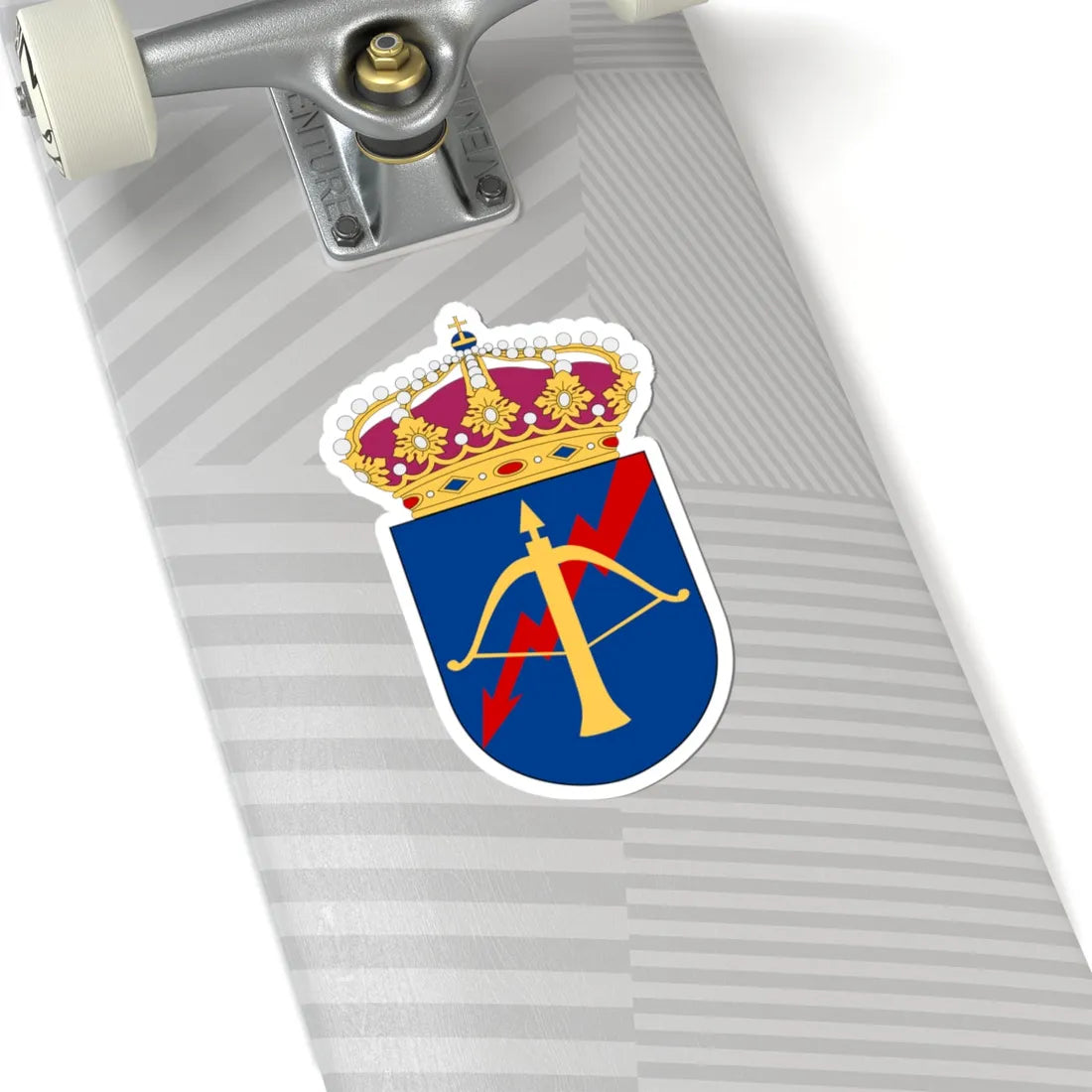 Fjärde ytattackflottiljen (Sweden) (Coat of Arms) STICKER Vinyl Kiss-Cut Decal - The Sticker Space