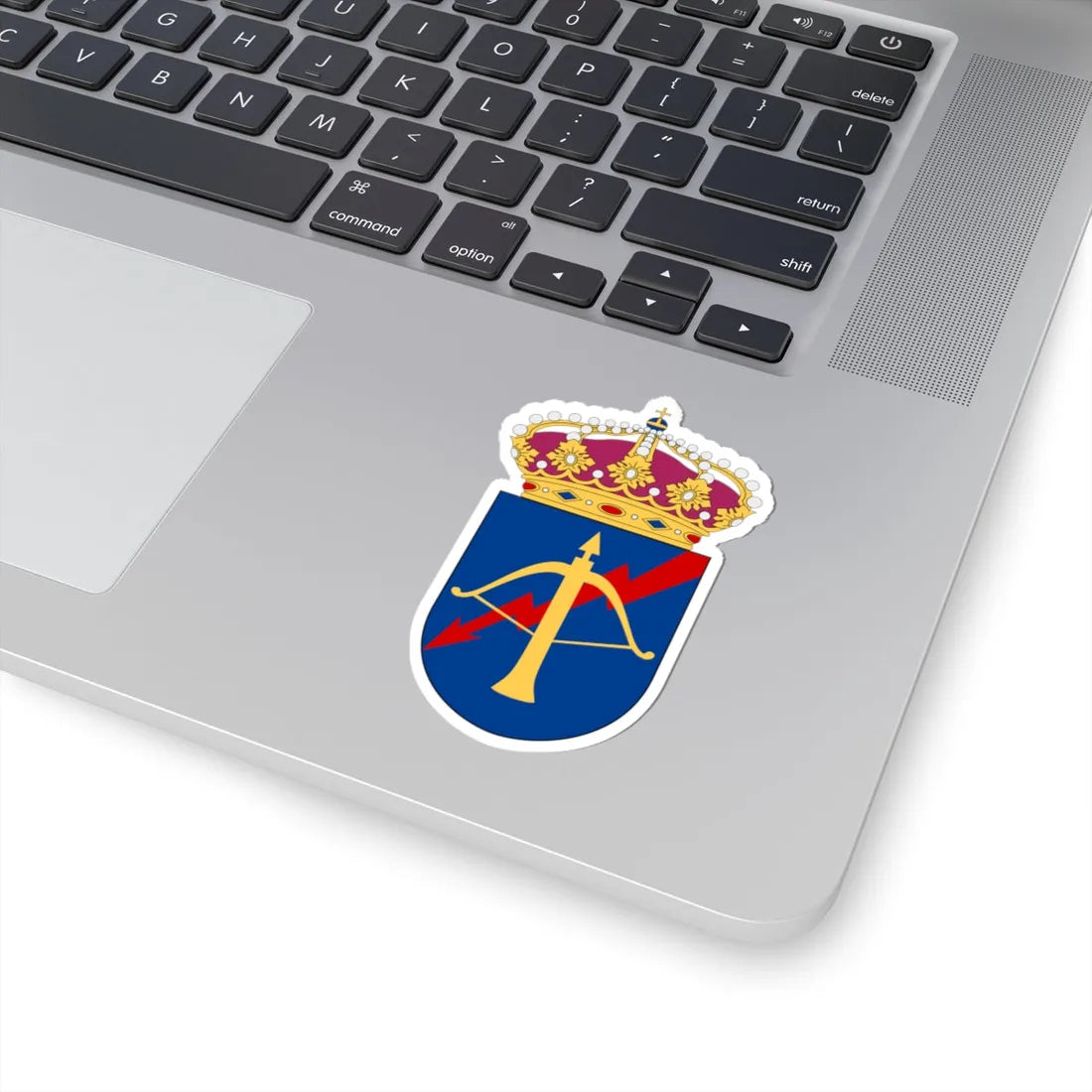 Fjärde ytattackflottiljen (Sweden) (Coat of Arms) STICKER Vinyl Kiss-Cut Decal - The Sticker Space