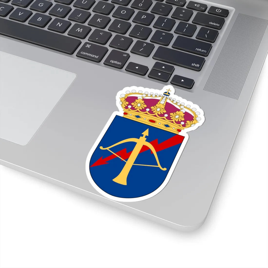 Fjärde ytattackflottiljen (Sweden) (Coat of Arms) STICKER Vinyl Kiss-Cut Decal - The Sticker Space