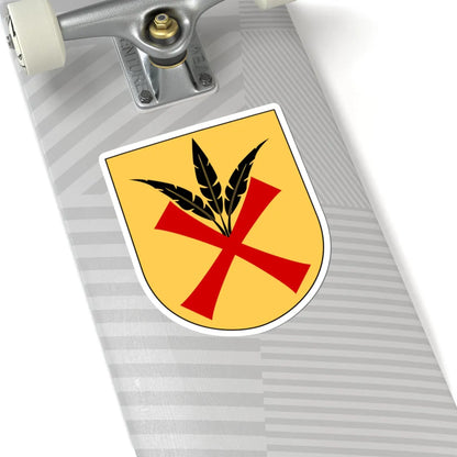 Fjäre vapen (Sweden) (Coat of Arms) STICKER Vinyl Kiss-Cut Decal - The Sticker Space