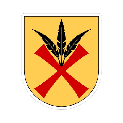 Fjäre vapen (Sweden) (Coat of Arms) STICKER Vinyl Kiss-Cut Decal - The Sticker Space