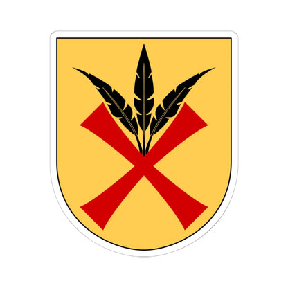 Fjäre vapen (Sweden) (Coat of Arms) STICKER Vinyl Kiss-Cut Decal - The Sticker Space