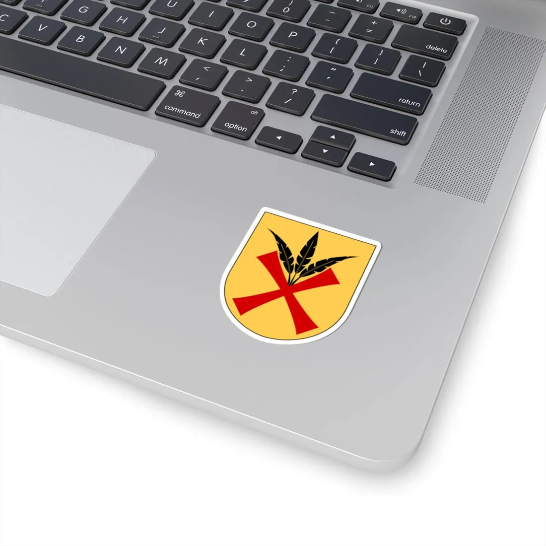 Fjäre vapen (Sweden) (Coat of Arms) STICKER Vinyl Kiss-Cut Decal - The Sticker Space