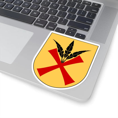 Fjäre vapen (Sweden) (Coat of Arms) STICKER Vinyl Kiss-Cut Decal - The Sticker Space