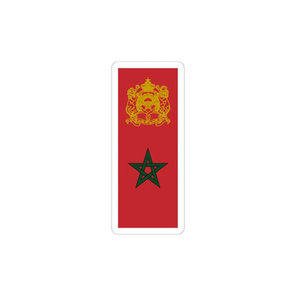 Flag and COA of Morocco (Morocco) STICKER Vinyl Kiss-Cut Decal 6 Inch White - The Sticker Space