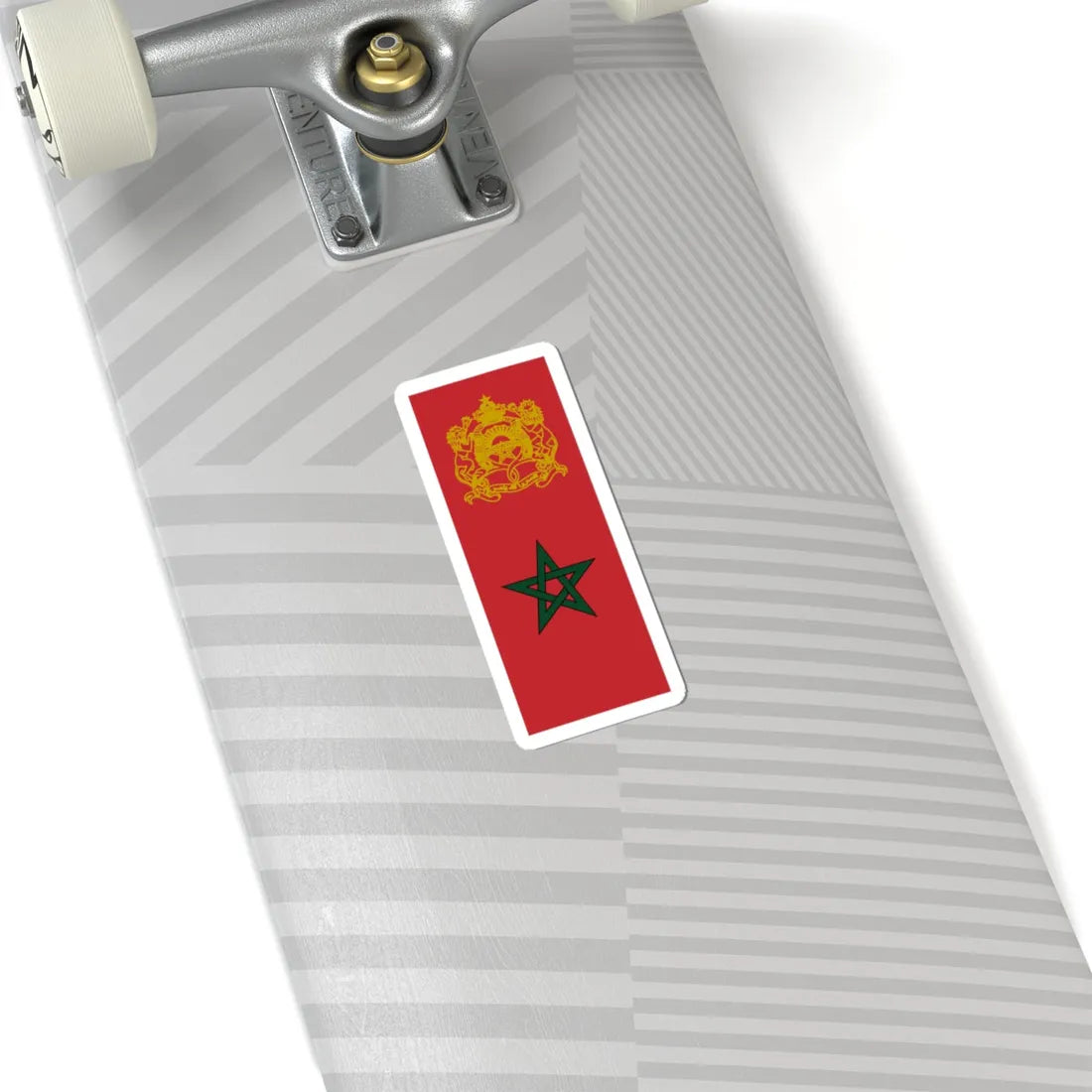 Flag and COA of Morocco (Morocco) STICKER Vinyl Kiss-Cut Decal - The Sticker Space