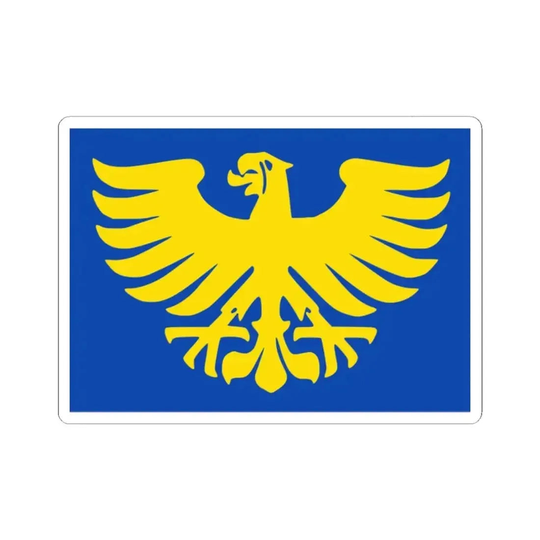 Flag Arendonk (Belgium) STICKER Vinyl Kiss-Cut Decal 2 Inch White - The Sticker Space