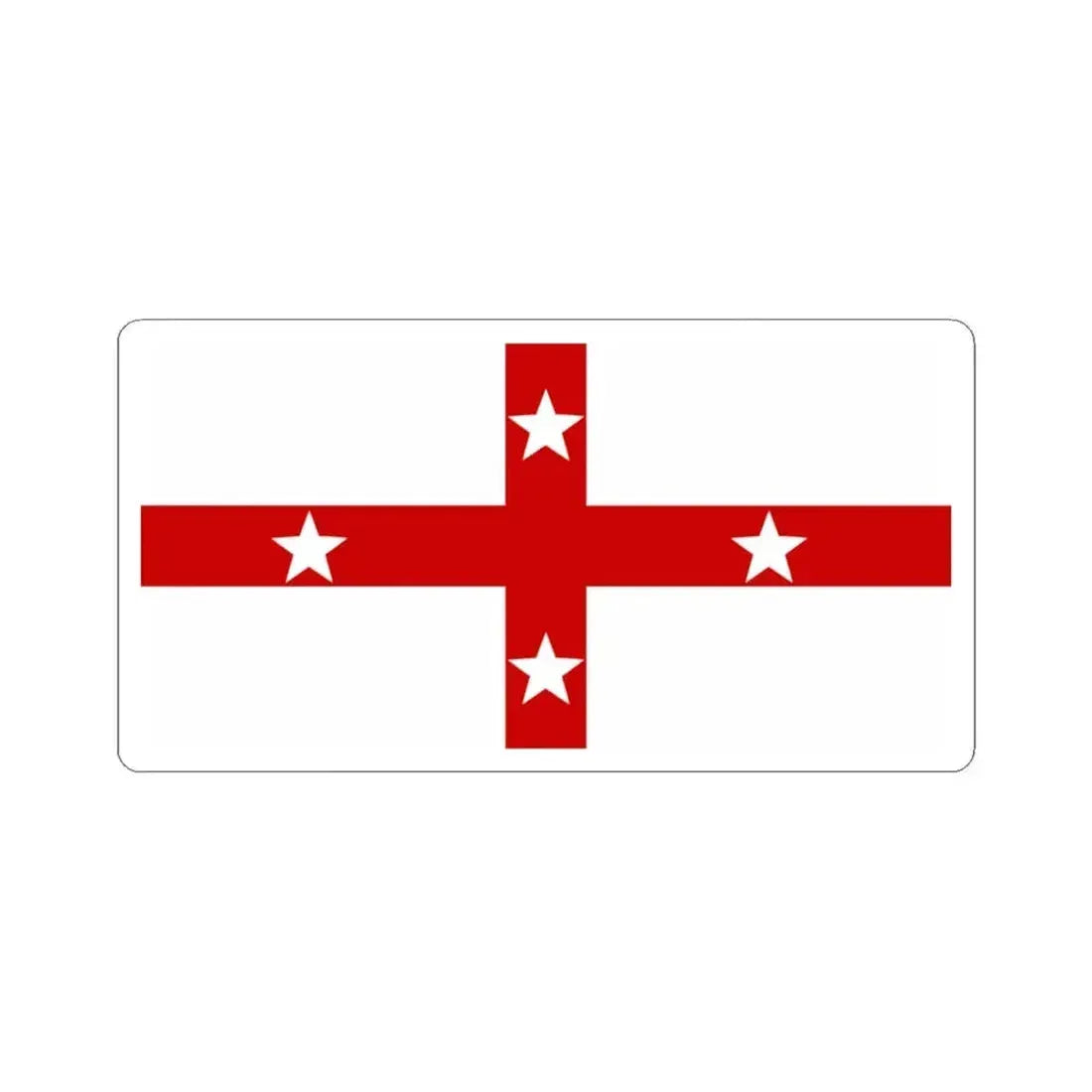 Flag Australia National Colonial (Australia) STICKER Vinyl Kiss-Cut Decal 3 Inch White - The Sticker Space