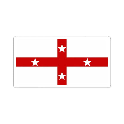 Flag Australia National Colonial (Australia) STICKER Vinyl Kiss-Cut Decal 4 Inch White - The Sticker Space