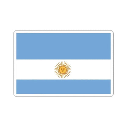 Flag de Marina Argentina 1818 (Argentina) STICKER Vinyl Kiss-Cut Decal 6 Inch White - The Sticker Space