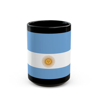 Flag de Marina Argentina 1818 - Black Coffee Mug-15oz-The Sticker Space