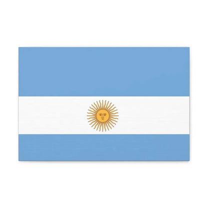 Flag de Marina Argentina 1818 - Canvas Wall Art 18″ x 12″ 1.25" - The Sticker Space