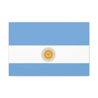 Flag de Marina Argentina 1818 - Canvas Wall Art 24″ x 16″ 1.25" - The Sticker Space