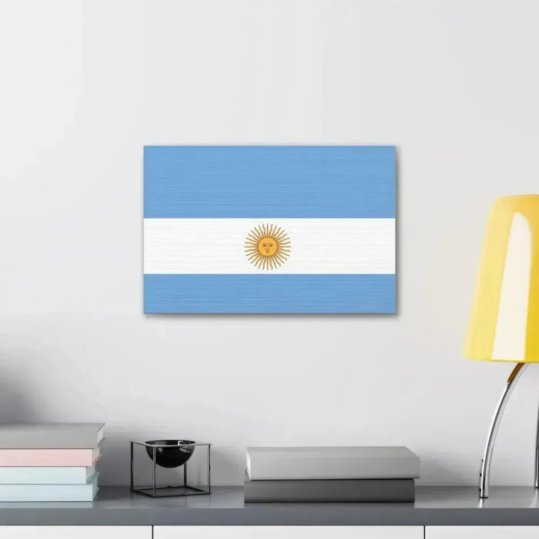 Flag de Marina Argentina 1818 - Canvas Wall Art - The Sticker Space