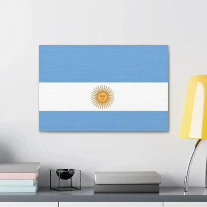 Flag de Marina Argentina 1818 - Canvas Wall Art - The Sticker Space