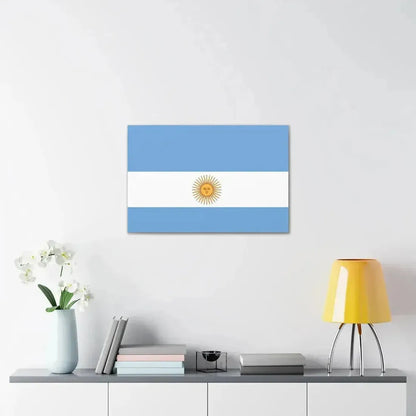 Flag de Marina Argentina 1818 - Canvas Wall Art - The Sticker Space