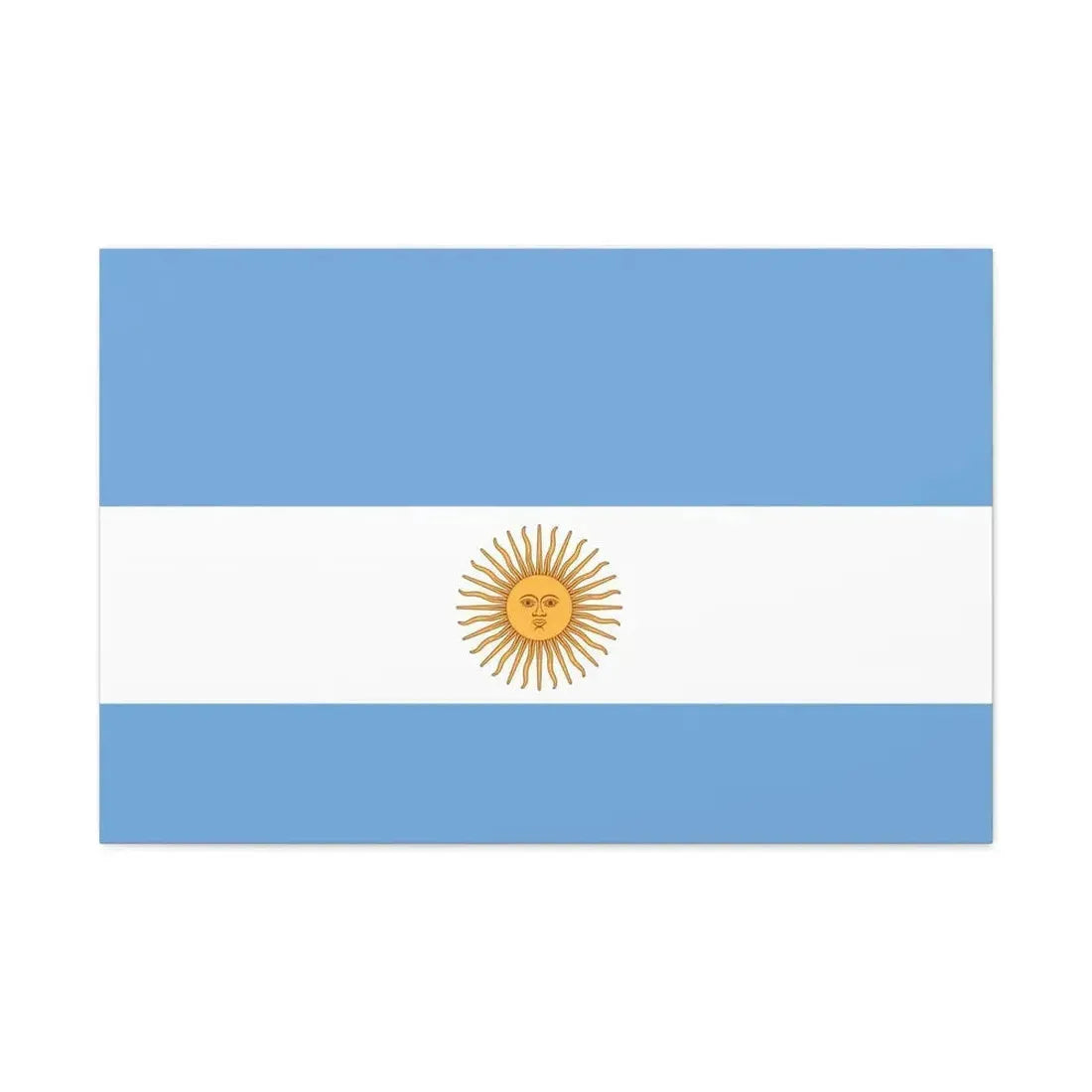 Flag de Marina Argentina 1818 - Canvas Wall Art - The Sticker Space