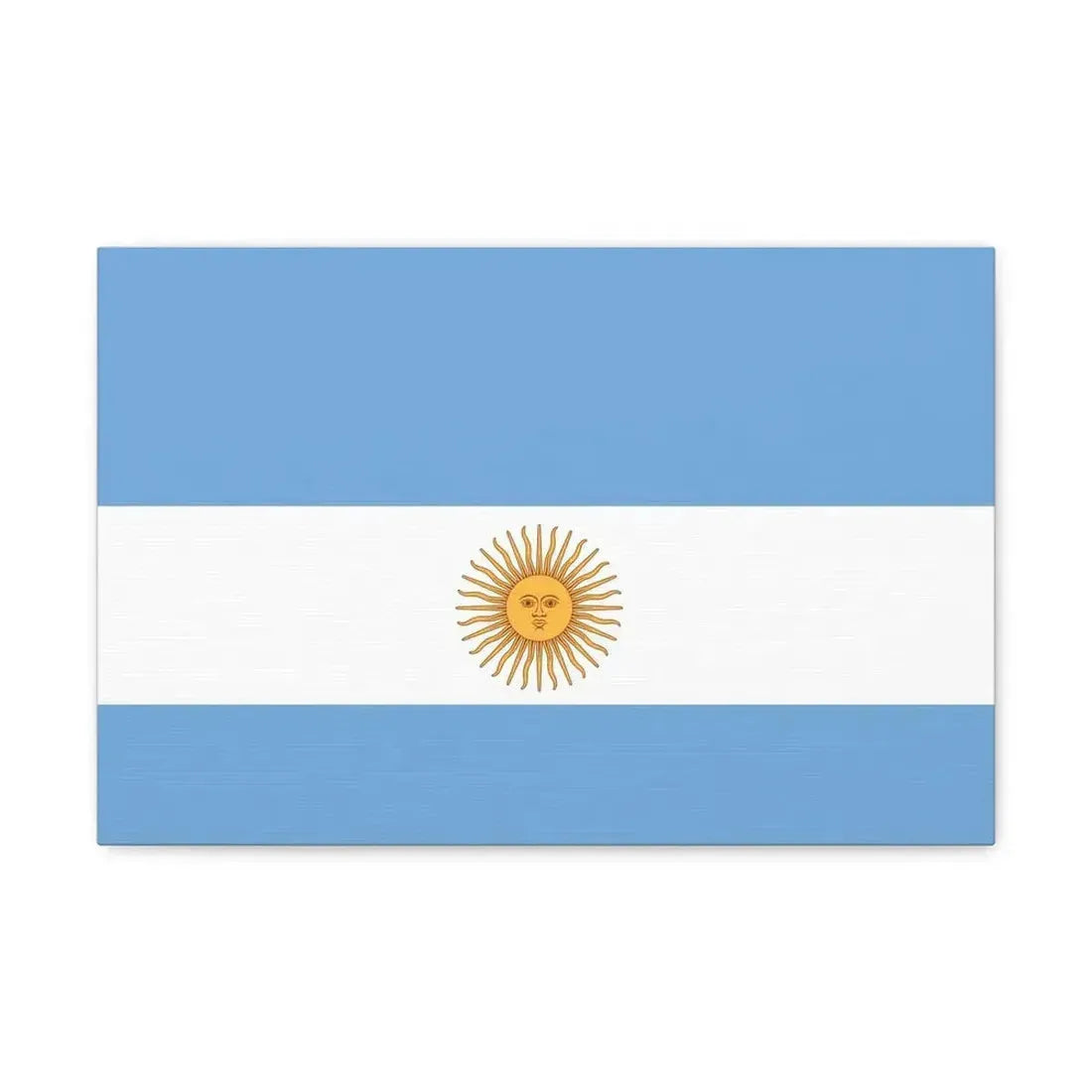 Flag de Marina Argentina 1818 - Canvas Wall Art - The Sticker Space