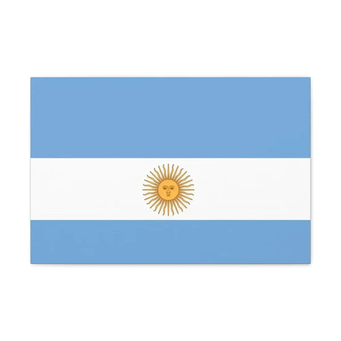 Flag de Marina Argentina 1818 - Canvas Wall Art - The Sticker Space