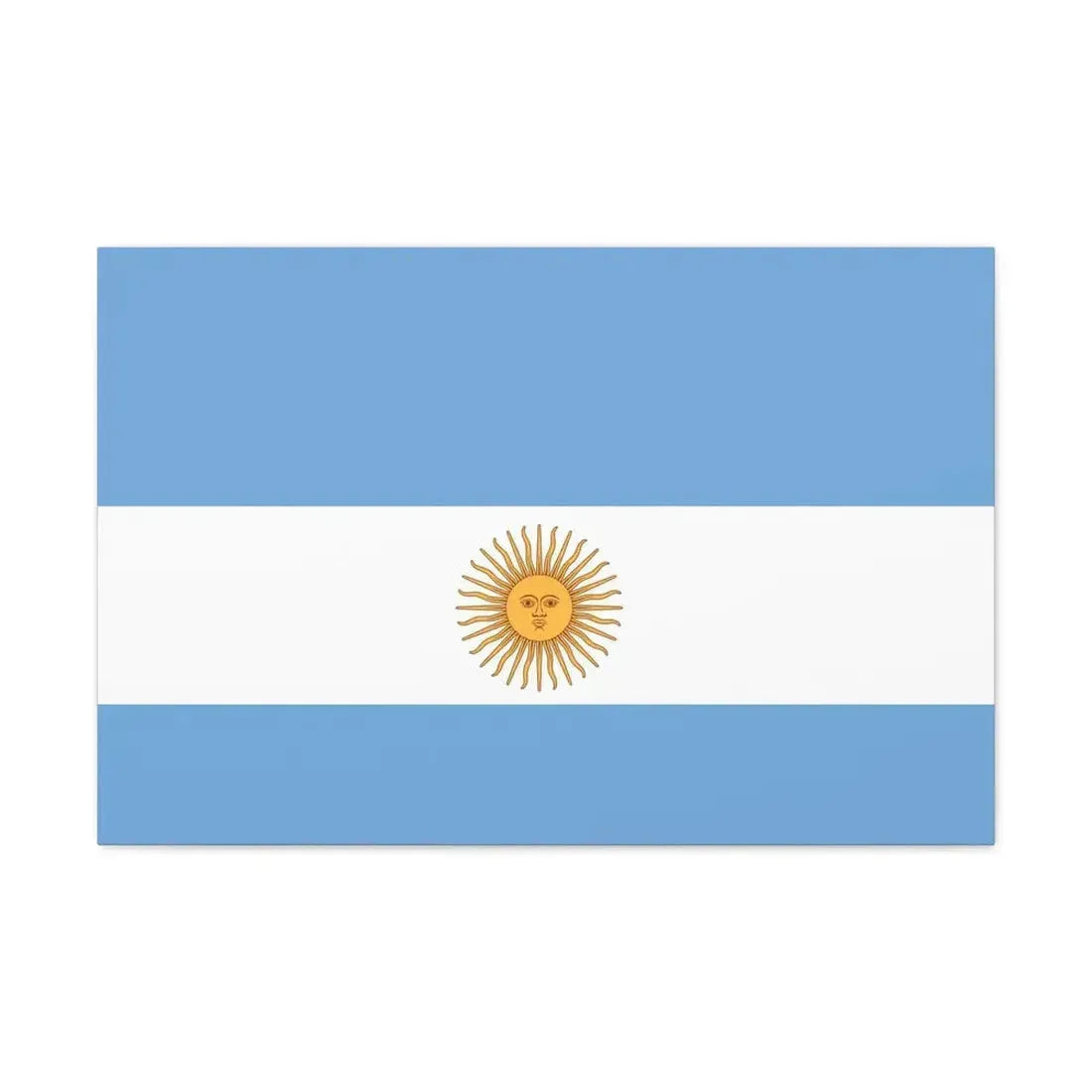 Flag de Marina Argentina 1818 - Canvas Wall Art - The Sticker Space
