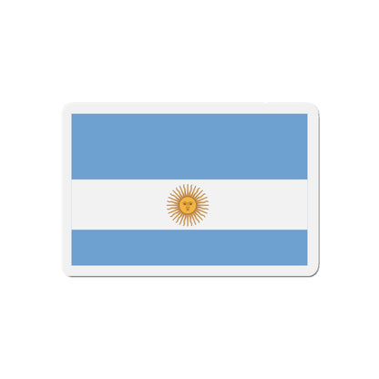 Flag de Marina Argentina 1818 - Die-Cut Magnet-4" x 4"-The Sticker Space