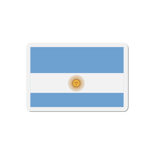 Flag de Marina Argentina 1818 - Die-Cut Magnet-6 × 6"-The Sticker Space