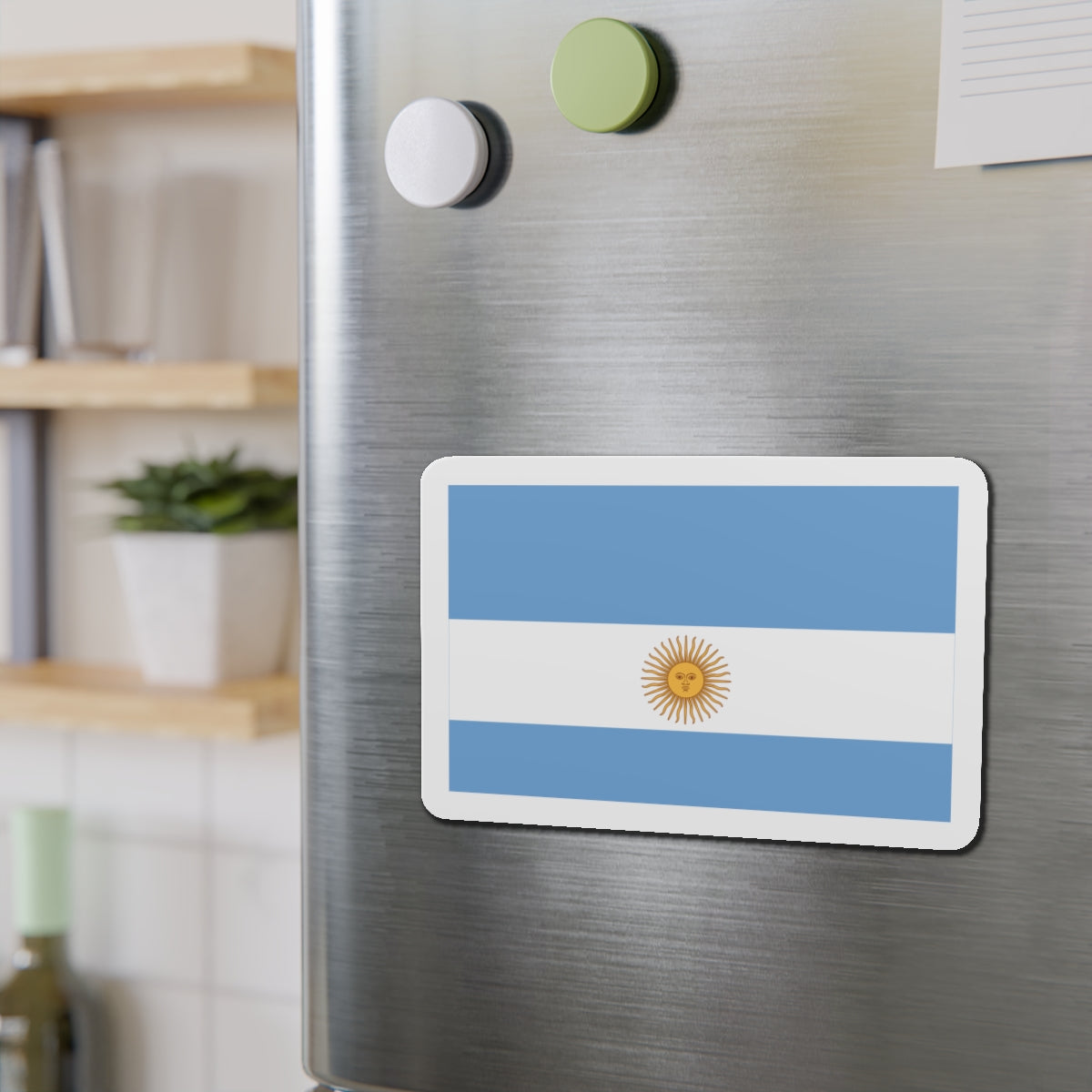 Flag de Marina Argentina 1818 - Die-Cut Magnet-The Sticker Space