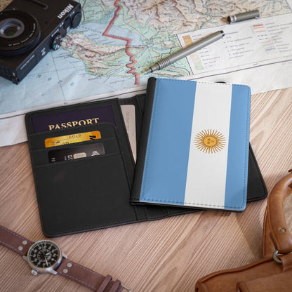 Flag de Marina Argentina 1818 - Passport Holder-3.9" x 5.8"-The Sticker Space