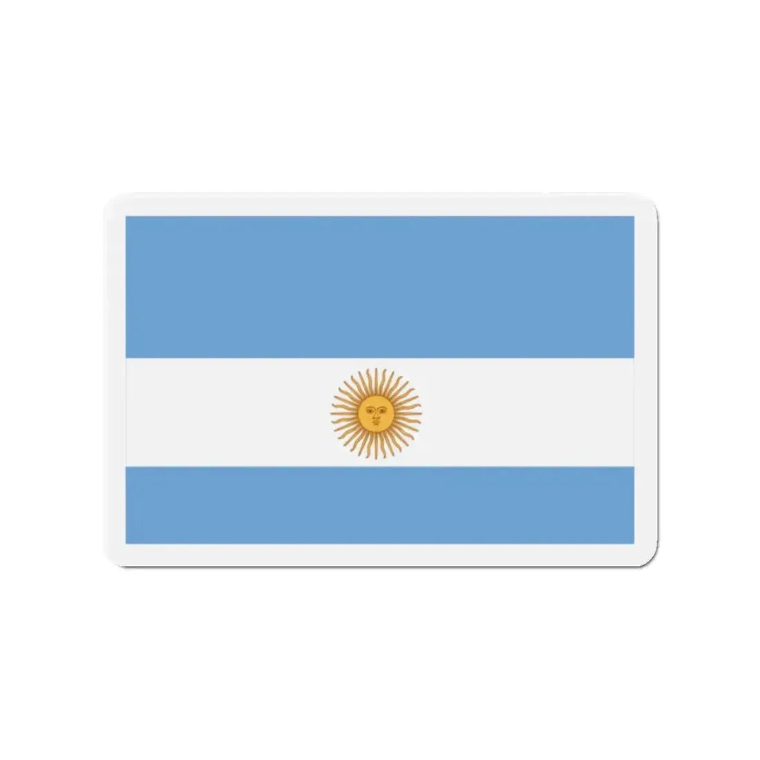 Flag de Marina Argentina 1818 - Refrigerator Magnet 2 Inch - The Sticker Space