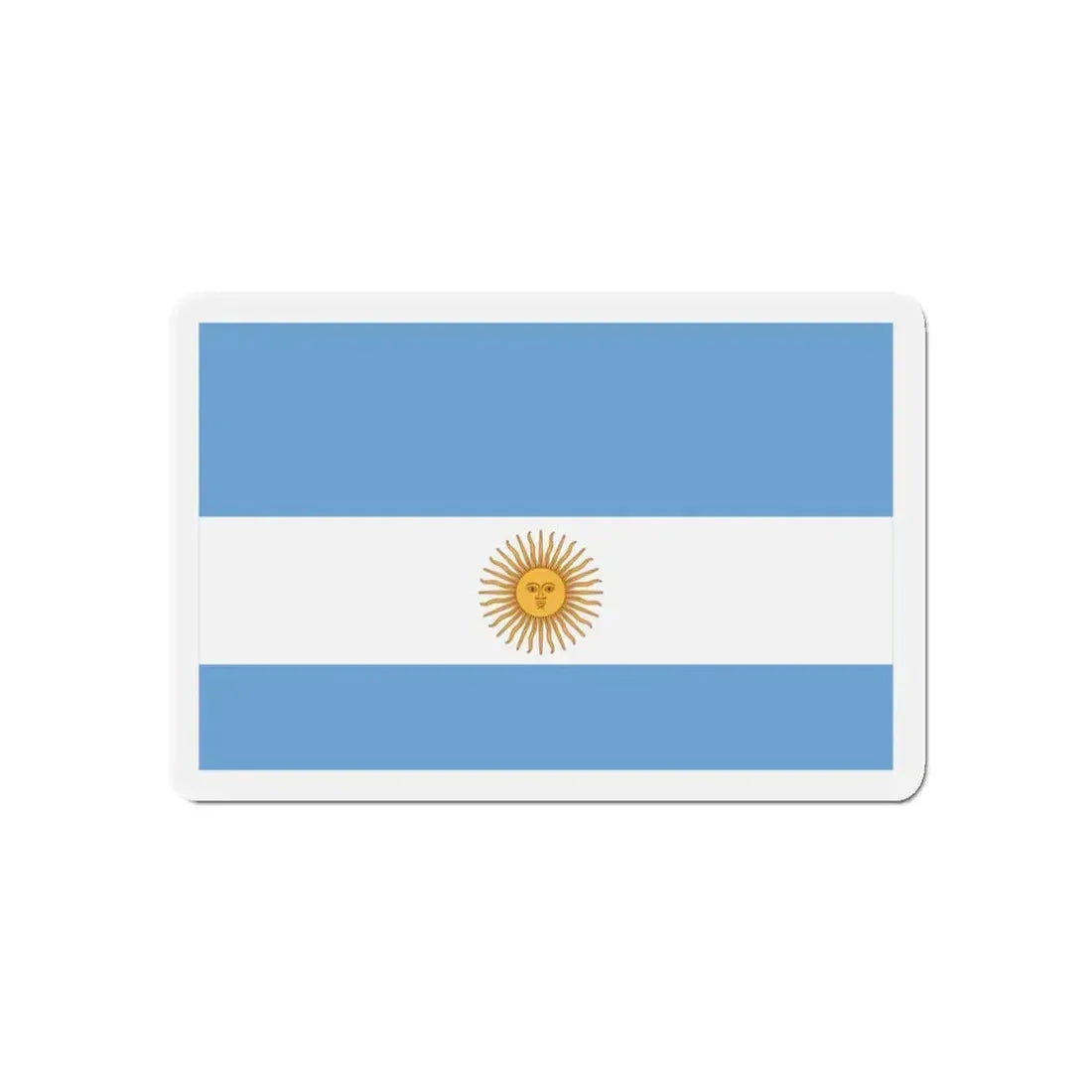 Flag de Marina Argentina 1818 - Refrigerator Magnet 3 Inch - The Sticker Space
