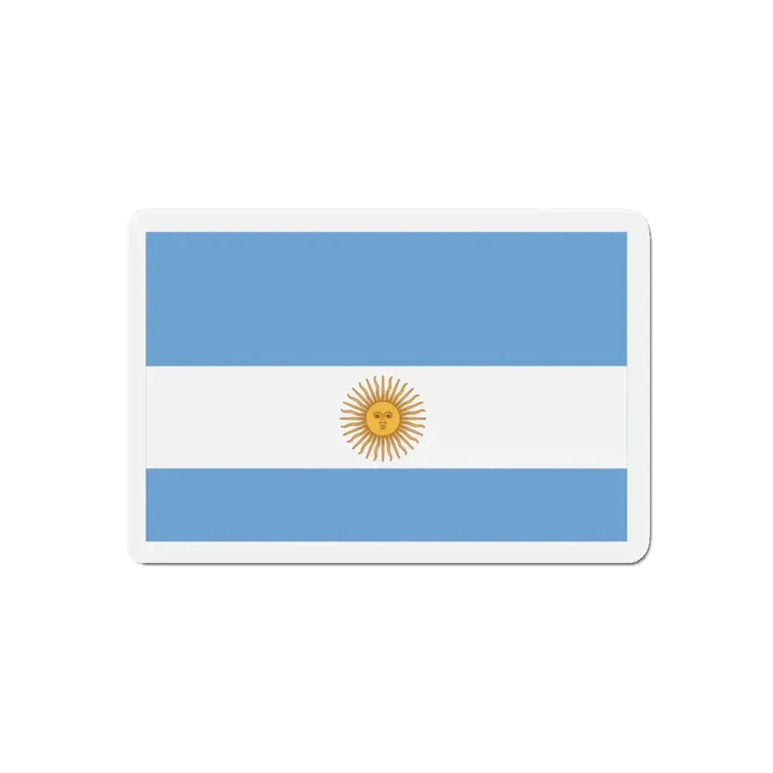 Flag de Marina Argentina 1818 - Refrigerator Magnet 4 Inch - The Sticker Space
