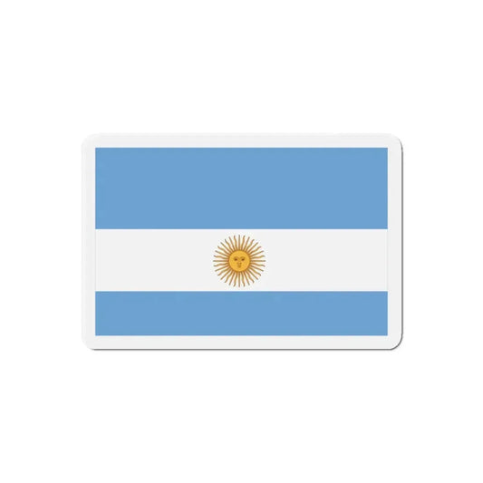 Flag de Marina Argentina 1818 - Refrigerator Magnet 6 Inch - The Sticker Space