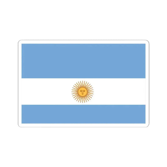Flag de Marina Argentina 1818 - STICKER Vinyl Kiss-Cut Decal 2 Inch White - The Sticker Space