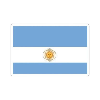 Flag de Marina Argentina 1818 - STICKER Vinyl Kiss-Cut Decal 3 Inch White - The Sticker Space
