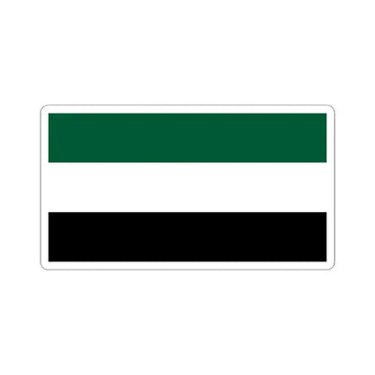 Flag flown in Panjshir 2019 (Afghanistan) STICKER Vinyl Kiss-Cut Decal 3 Inch White - The Sticker Space