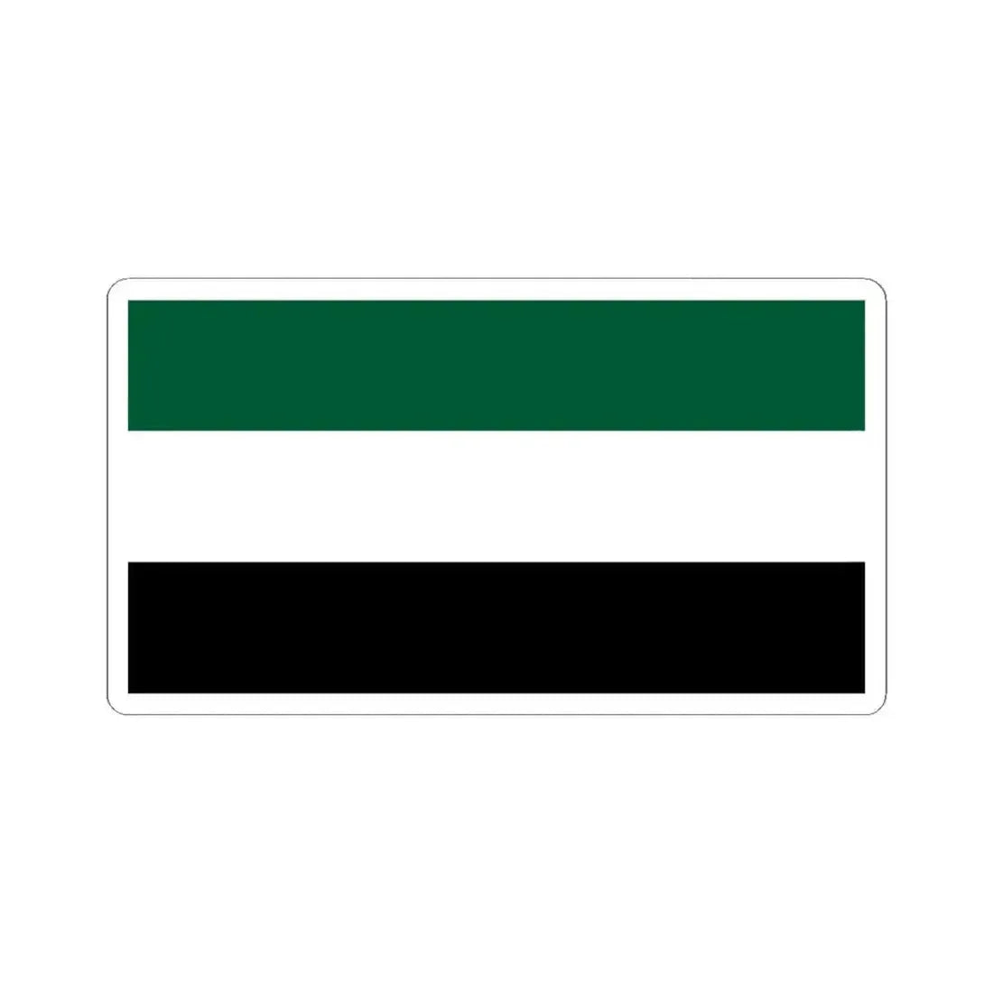 Flag flown in Panjshir 2019 (Afghanistan) STICKER Vinyl Kiss-Cut Decal 4 Inch White - The Sticker Space